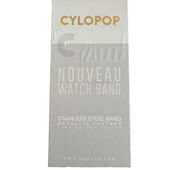 CYLO Nouveau Watch Band - Gray Pattern - Picture 3 of 4